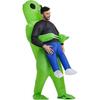 SCSYV Inflatable Alien Costume Adult, Inflatable Costume Adult, Inflatable Halloween Costumes for Men Adult