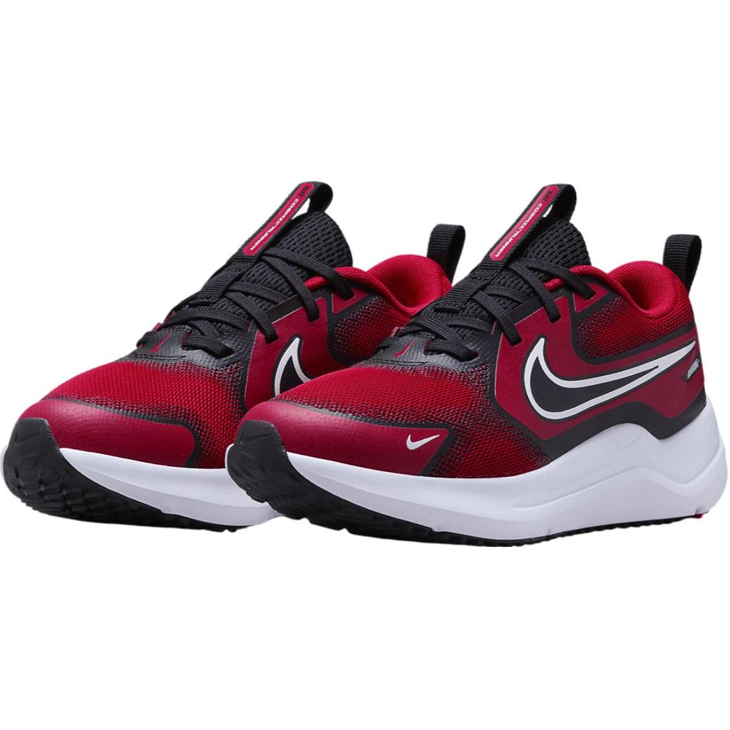 Nike Cosmic Runner GS University Red Kids Sneakers Black White HM4402-601