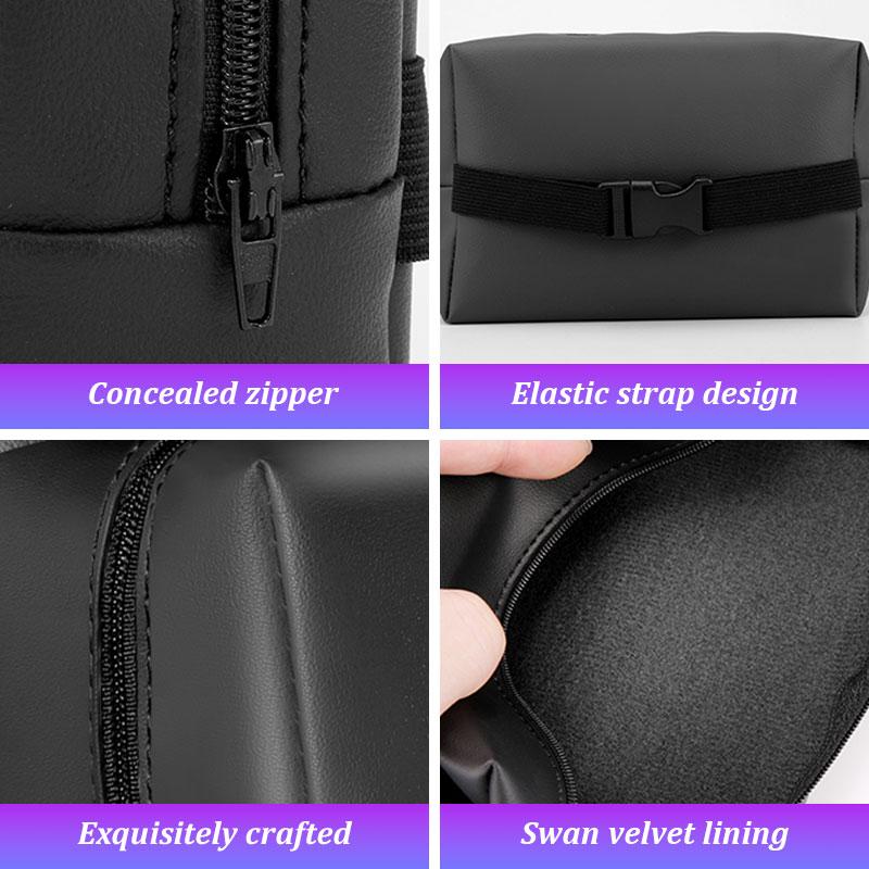 For BMW E38 E46 F15 E90 E92 E87 G20 G30 Car Tissue Box Leather Seat Back Storage Bag Universal Sun Visor Sunshade Tissue Holder