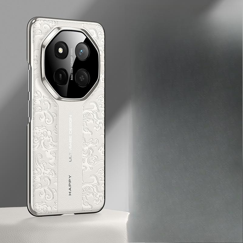 Honor X60pro Phone Case with Xiangyun Dragon Pattern, HONOR Lens All-inclusive X50, Chinese Style Gt Men's Electroplated Leather Case