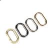 Hiking Durable Oval Clip Tool Zinc Zinc Zinc Alloy Hook Ring Buckle Carabiner Keychain