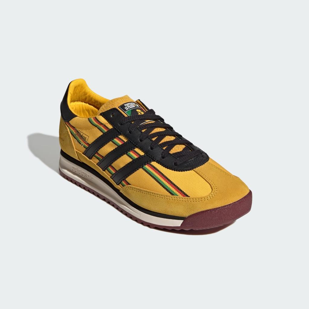 adidas SL 72 RS JFF X BOB MARLEY KI8575 Unisex Originals Sneakers Yellow / Black / Green