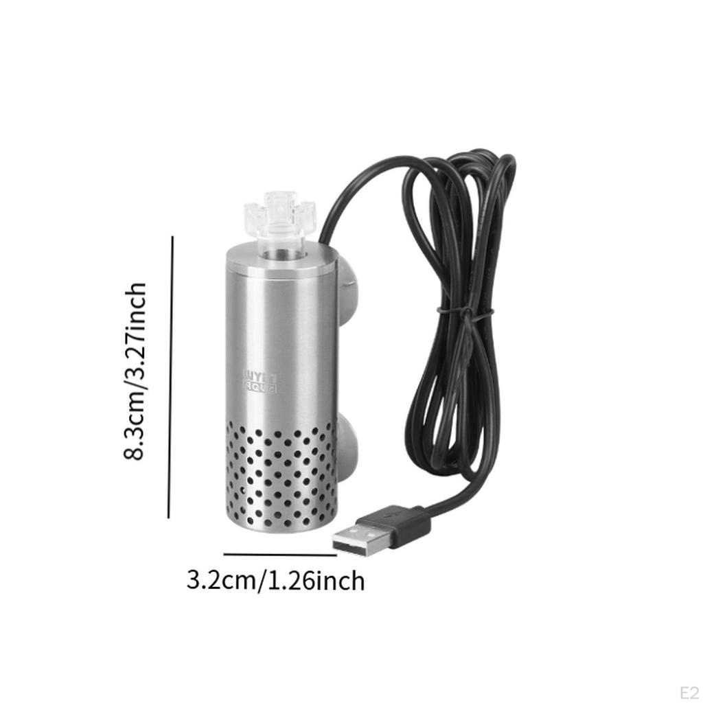 Elektryczny Skimmer Powierzchniowy do Akwarium Wytrzymały Łatwy w Instalacji Czyścik do Akwarium Trawnik