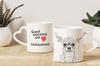 Chihuahua Short-haired, Chihuahua Smooth - Cup with a Dog, Adorable Cup with a Heart-shaped Handle, Universal Gift from the Art-Dog Brand