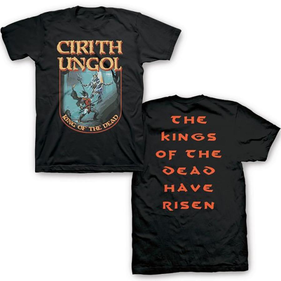 Коллекция Cirith Ungol Король Мертвых Черная Футболка Все Размеры PP337 Унисекс Футболка XXL