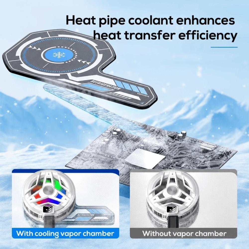 Magnetic Heat Pipe Vapor Chamber Increased Area Mobile Phone Cooler  for Mobile Phone Cooling
