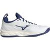 Mizuno Wave Luminous 2 unisex low-top wear-resistant breathable anti-slip professional match volleyball shoes white blue V1GA212043