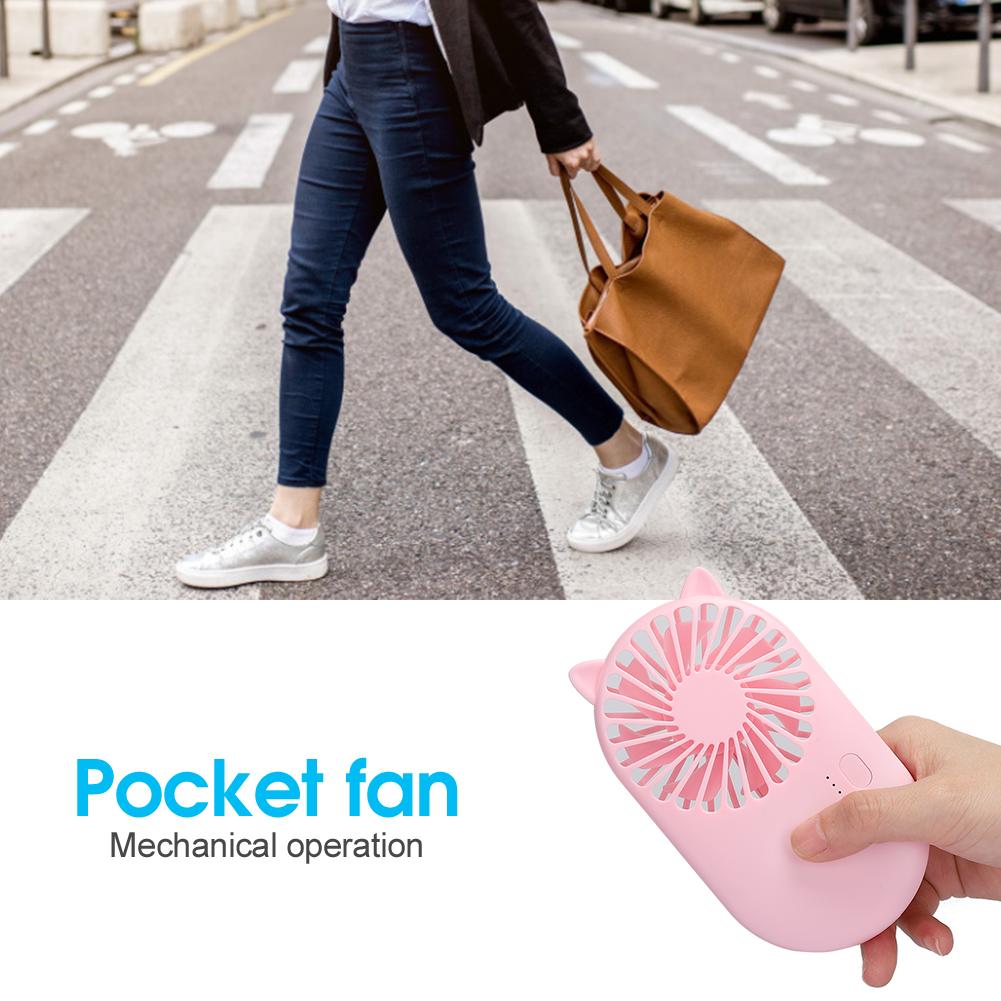 Small Fan Mini Cooling System Student Supplies Pocket Portable Ultra Quiet Handheld