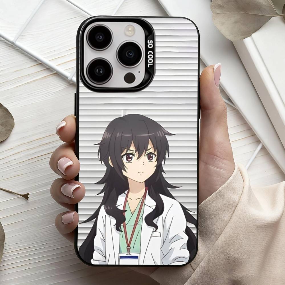 Manga Ameku M.D. Doctor Detective Phone Case For iPhone17,16,15,14,13,12,11 Plus,Pro Max Candy Silver Plated Inside Cover