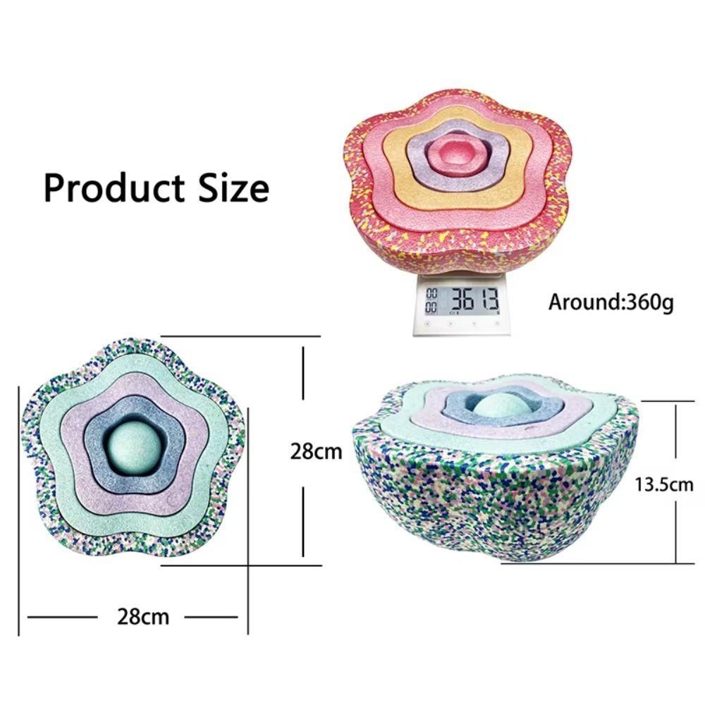 Five-pointed Star Steeping Stone Balance Game River Stones Balance Stepping Stones  Children's