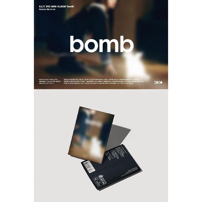 ILLIT - 3rd Mini Album [bomb] Weverse Version 'little monster' (Do the Dance)