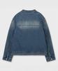 Plac Biker Denim Jacket Mid Blue