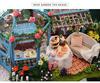 (t-FREAK) Dollhouse DIY Kit Set Miniature ROSE GARDEN TEA HOUSE (A-068)