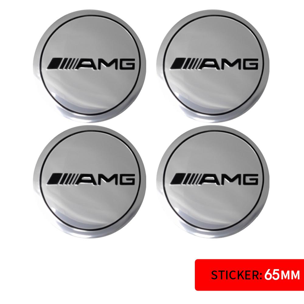 56/60/65MM Car Sticker Wheel Center Covers Hub Cap Emblem Decoration Decal for Mercedes Benz AMG W212 W204 W211 W124 A B S Class