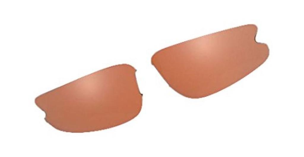 KABUTO Sports SunglassesEyewear Repair Parts Spare Lens for Binato 6, Dark Red