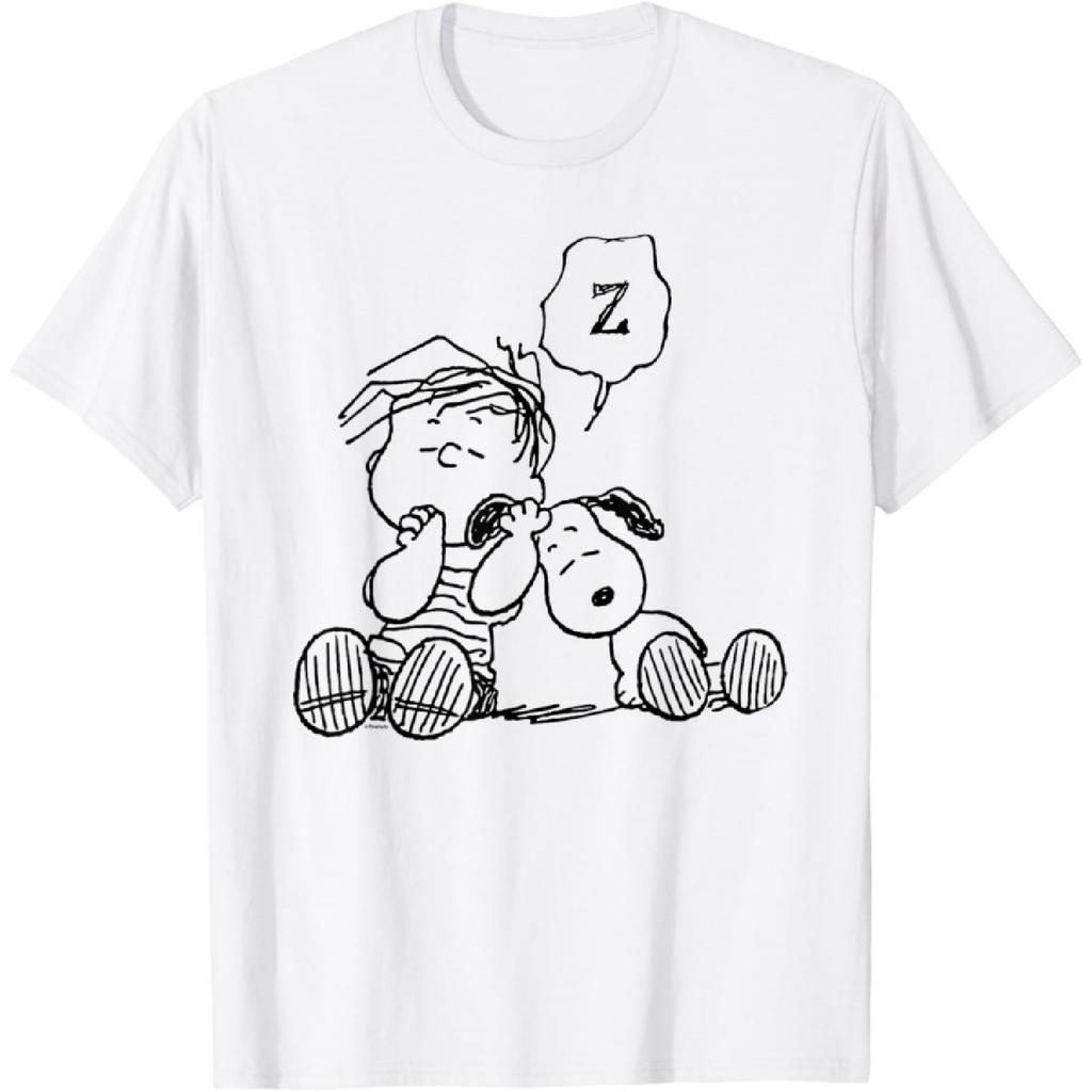 Peanuts - Linus Snoopy Snooze T-Shirt