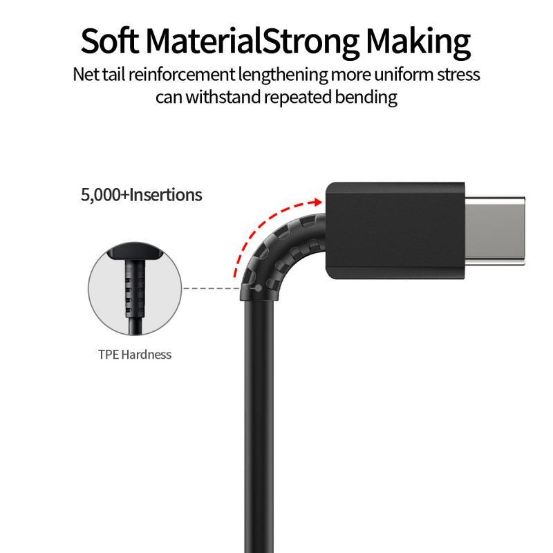 HdoorLink Samsung Type C Кабель типа C-Type C Кабель для быстрой зарядки для Samsung — фото 8