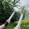 Wassersprühschirm, Transparenter Schirm-Spritzpistole mit langem Griff, Vielseitiges Sommer-Schirm-Spielzeug für Schule, Strand, Schwimmbad, Party