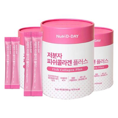 Nutri D Day Low Molecular Fish Collagen Plus, 180g, 3 Units