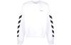 Off- Logo-print Cotton Sweatshirt OMBA058C99FLE0010110