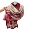 Autumn and winter retro scarf women's new temperament high sense imitation cashmere scarf versatile warm shawl