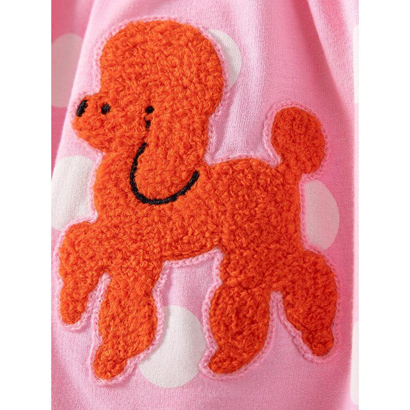 Little Maven European and American Style Children's Clothing New Autumn Children's Dress Cute Patchwork Embroidered Cotton Children's Dress