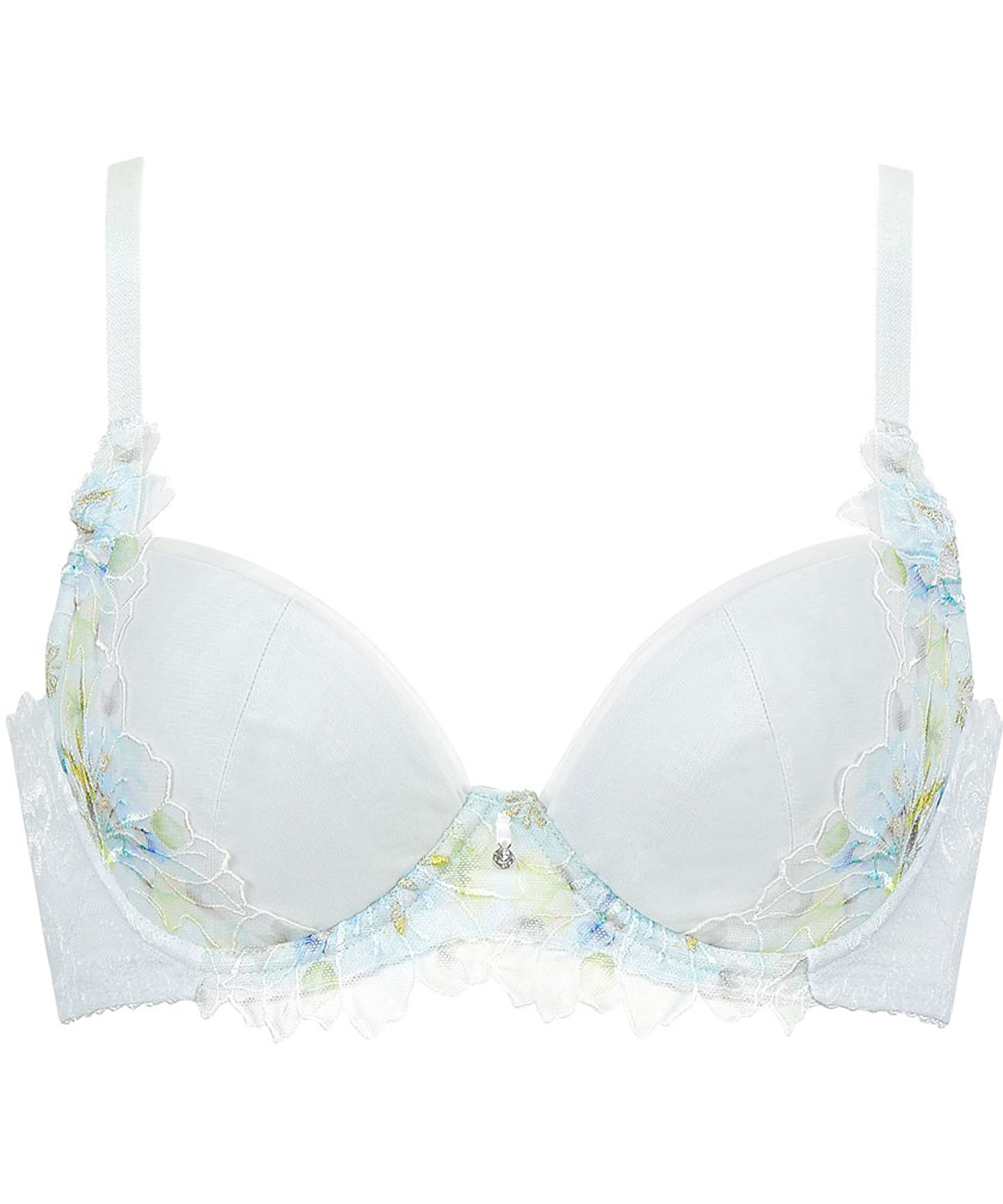 

Wing Lesiage 2820 Моделирующий силуэт с провисанием под мышками и спиной D75 Wing/Wacoal Бюстгальтер, Серия, Гладкий, PB2821, Женский, GY,