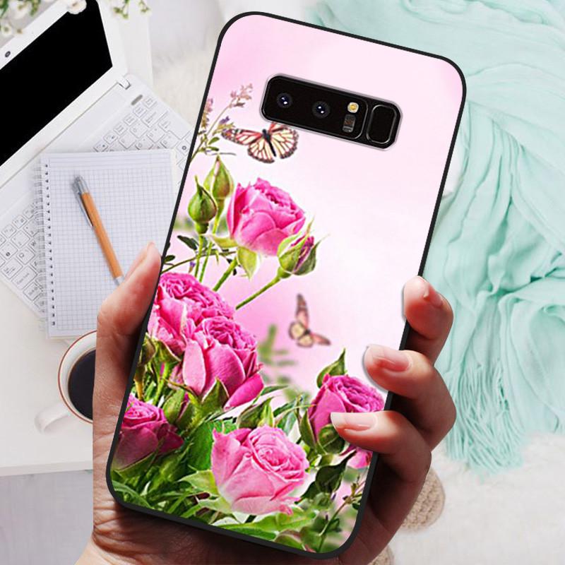 For Samsung Note 8 9 7 5 Case Cover Wolf Cat Animals Silicone Soft Back Cases For Samsung Galaxy Note 9 Note8 Note7 Phone Case