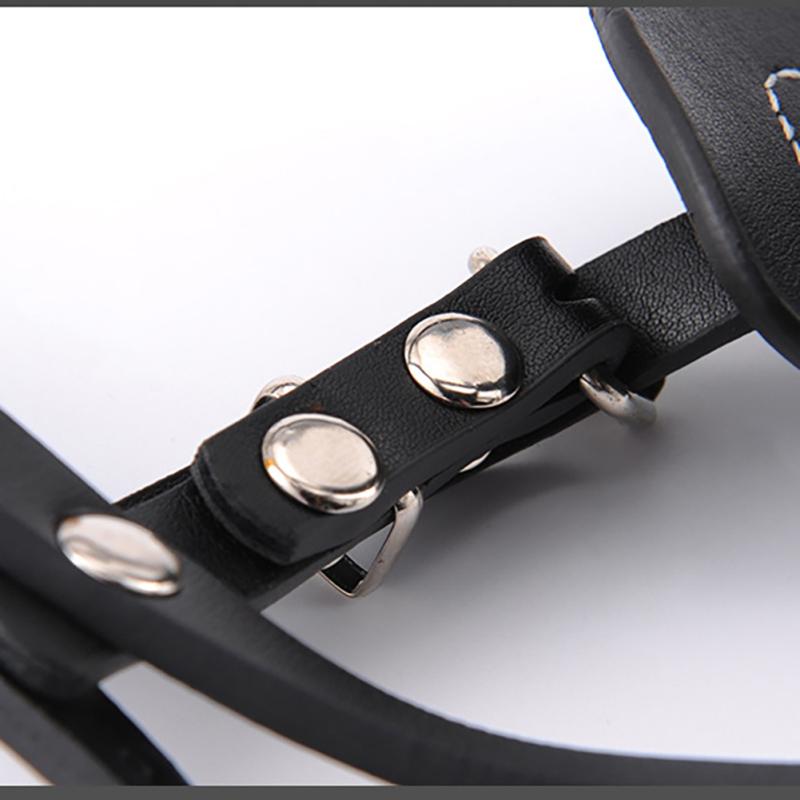 Maulkorb für Haustiere, verstellbar, Anti-Biss, Anti-Bellen, Mundmaske, Schutzhülle für kleine, mittelgroße und große Hunde