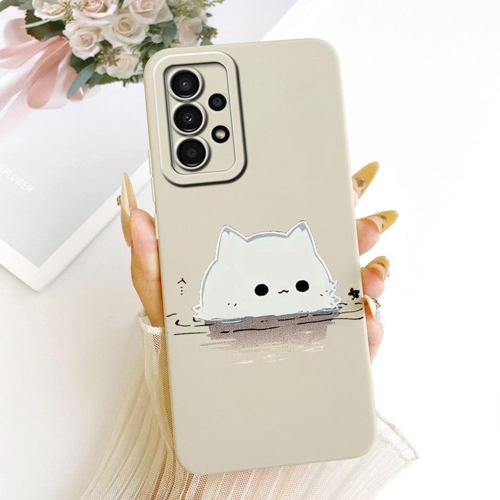 For Samsung Galaxy A32 4G A325F A325M A325N Casing For Samsung A32 4G Case Cover Silicone Fashion Cartoon Cute Funny Painted