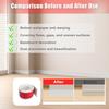 1pc Wall Baseboard Trim, Flexible Self-Adhesive Rubber Baseboard for Walls, Peel and Stick Wall Molding Trim,Flexible Baseboard