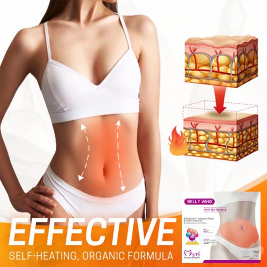 Yousheng 5Pcs/Set Slimming Patch Ultra Thin Figure Building Breathable Weight Loss Navel Sticker Belly Type Patch for Female