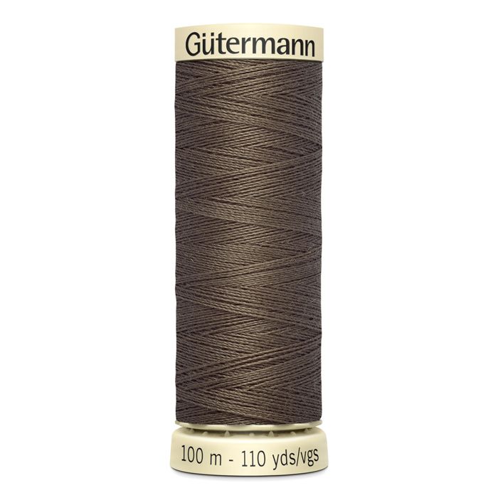 Fil de couture - GUTERMANN - Lot de 5 bobines - 100m - 100% polyester - Réf 788988