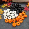 12/24/48Pcs Mini Artificial Pumpkin Happy DIY Halloween Fake Simulation Vegetabl Decoration for Home Halloween Props Crafts