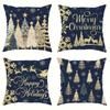 2025 Exclusive Christmas Throw Pillow Cover for Holiday Living Room Decoration