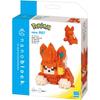Kawada Nano Block Pocket Monster Pamo 4x14x18 cm Building Set for Ages 12 and Up
