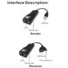 Long Distances USB Device Connectivitys Solution, RJ45 to USB2.0 Signal Boosters Over Cat5 Cables