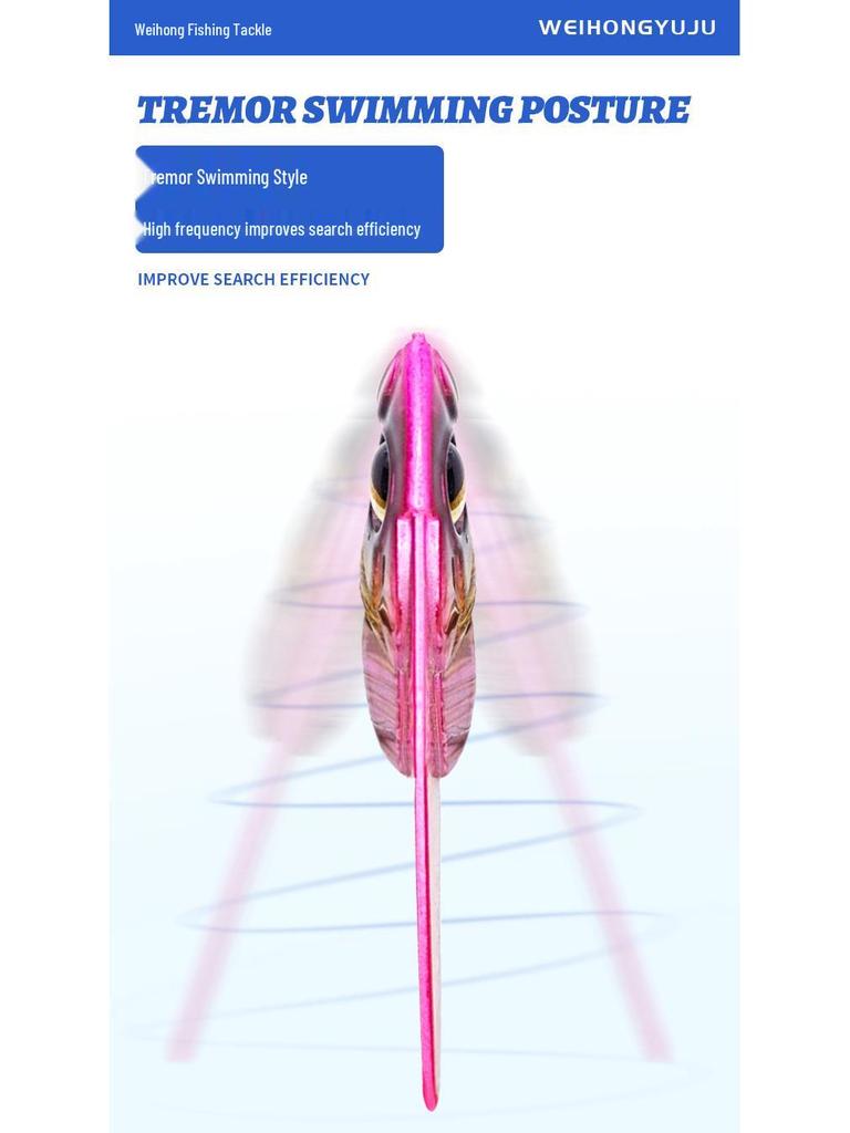 VIB Hard Bait Lure: Copper Sound, Snake Tail Lead Sinker, Long Cast, Outdoor Bionic Artificial Fishing Bait