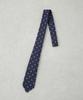 [Nano Universe] Kyoto Nishijin Washable Flower Motif Tie for Men, Size F 120, Navy, 668-5242201