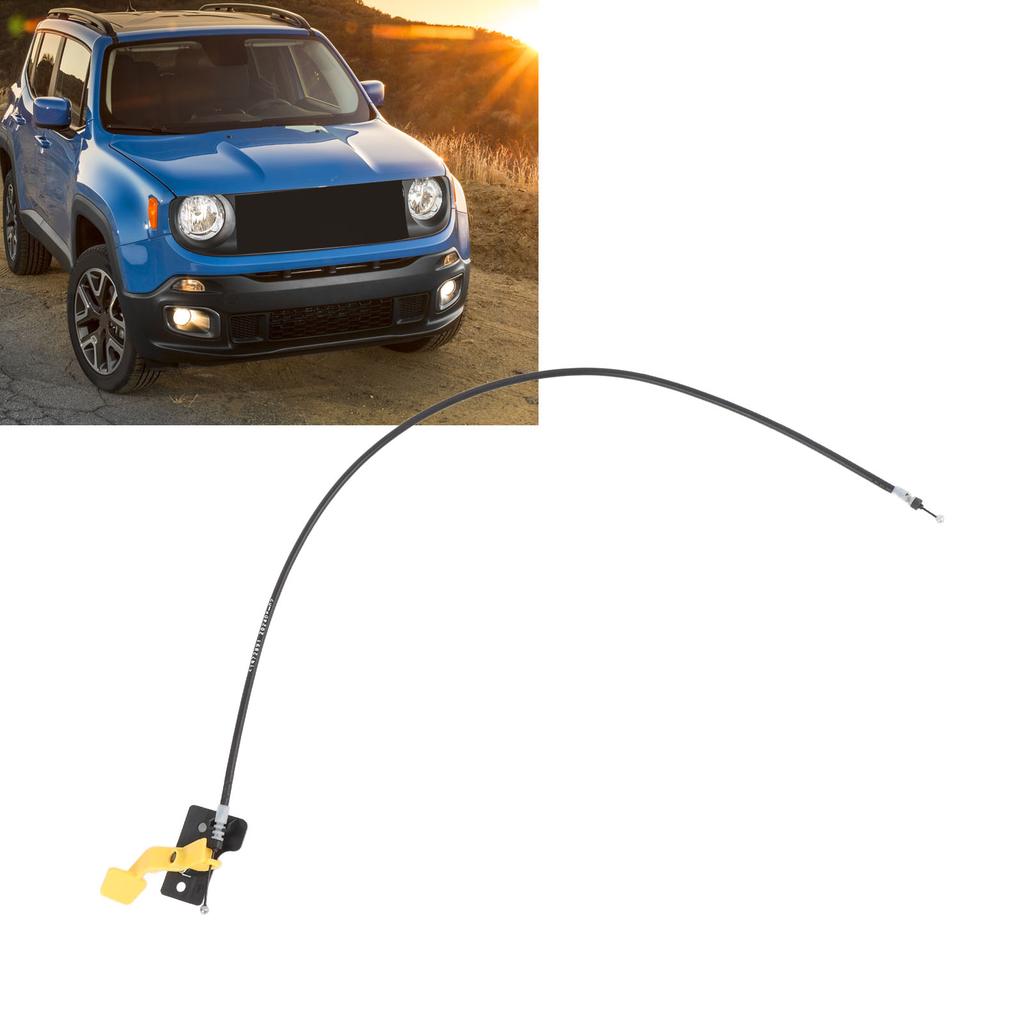 Hood   Release Cable Assembly 68247126AA Hood Release Cable Replacement for Renegade 2015 To 2023