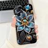 For Realme 9i Case Cool Fashion Flower Marble Sunset Soft Liquid Silicone Lens Protective Cover For Realme 9i 5G Realme9i Bumper