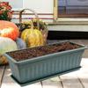 17 inch Rectangular Window Flower Box Planter Pot for Balcony Indoor