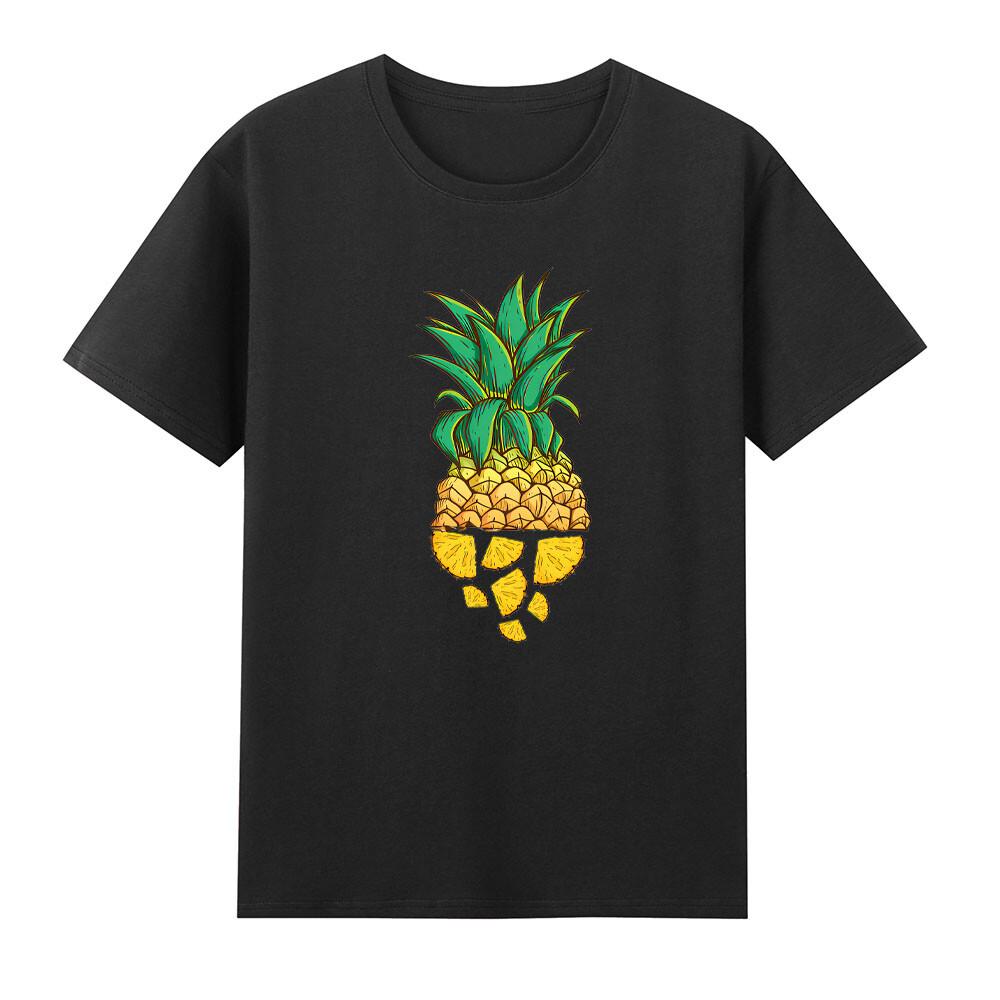 Hawaiian Cutting Fresh Pineapple Summer Fruit Tshirt