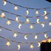 Solar LED String Lights: Outdoor Star Fairy Lights for Christmas, Holidays, Camping, Tents, and Decorative Awnings