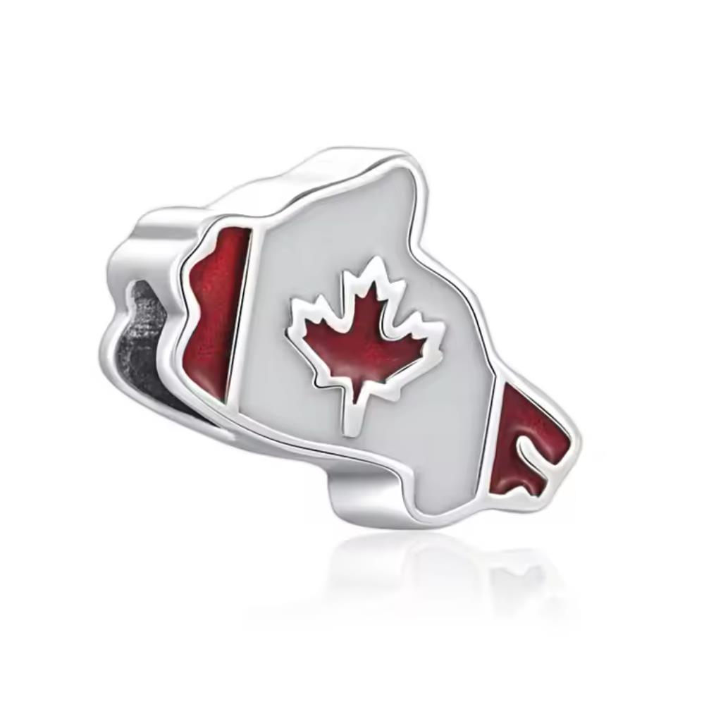 Brand New Trendy Fashion Travel Series Airplane Popular Hot Air Balloon Flag Charm Bead Component Pendant Bead Component Compatible With Authentic