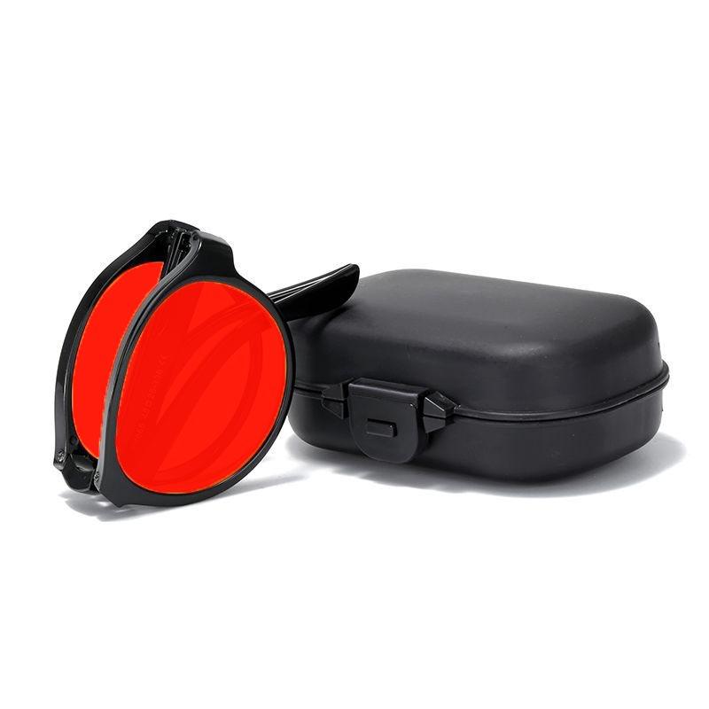 Portable Folding Night Vision Anti Blue Light Glasses for Men and Women Mobile Phones Computers Competitive Games Eye Protection