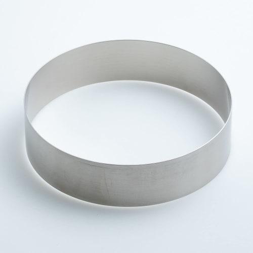 Suncraft Patissiere 18-8 Round Ceramic Bread, 16cm, PP-688, Silver