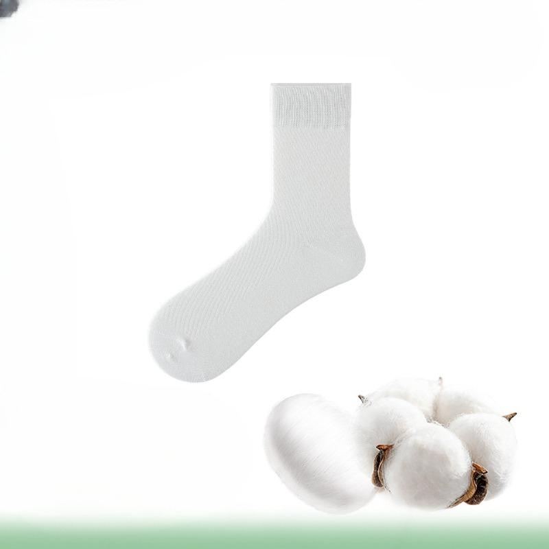 Chasang Silk Stockings - Men's Anti-odor, Antibacterial, Sweat-absorbing, Breathable, Thin Mesh Mid-Calf Socks