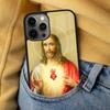Jesus Christ God Soft Phone Case for iPhone 17 Air 16e Pro max 15 Pro 13 14 Plus 11 12 MagSafe Magnetic Coque