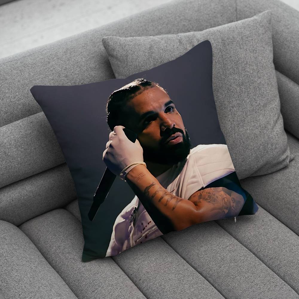 Rapper DDrake Pillow Case Pillowcase Home Sofa Cushions Car Cushions Pillowcover Office Pillowshell Pillow